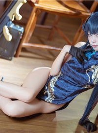 Is it the Three Worlds - NO.031 Blue Archival Concubine Saki Qipao(19)